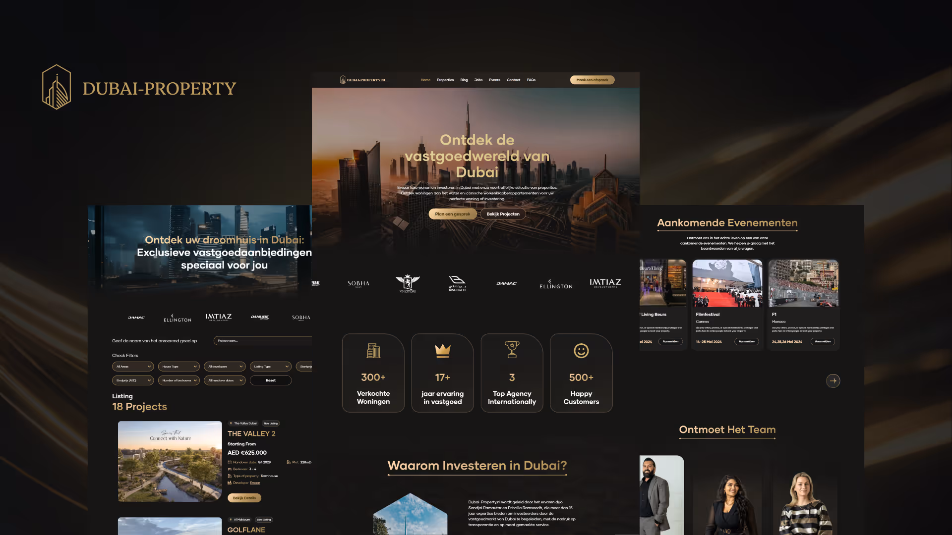 Dubai Property website by Weblyfe